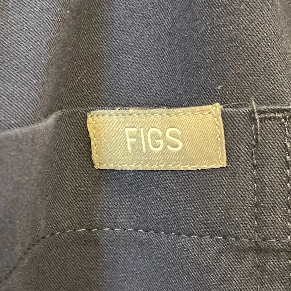 FIGS Men Scrub Pants Drawstring With SIDE & Back Pockets Size XXL Navy Blue